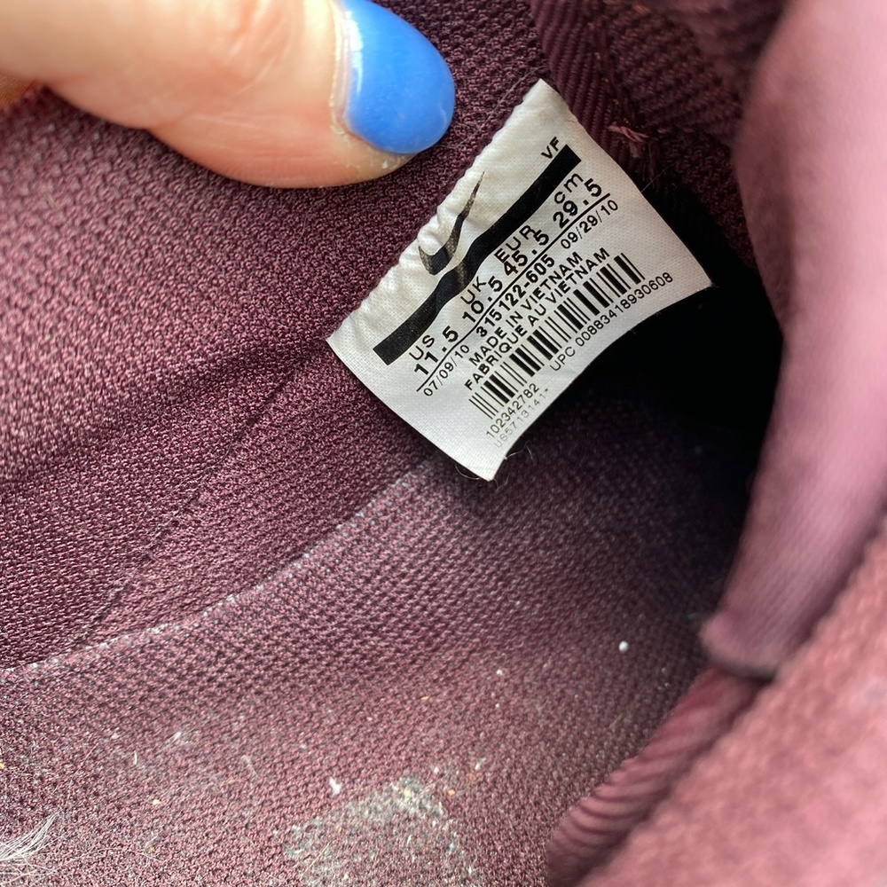 Nike Classic Air Force 1 Solid Maroon - image 6